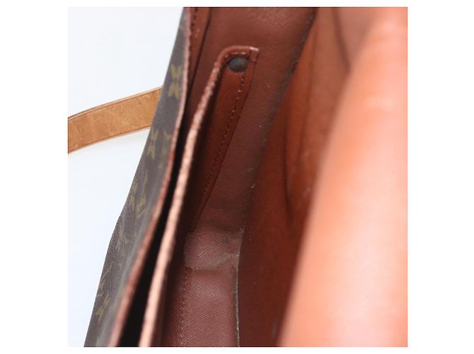 LOUIS VUITTON Borsa a Spalla Monogram Cartouchiere GM M51252 LV Auth ka917 Monogramma - vista 21