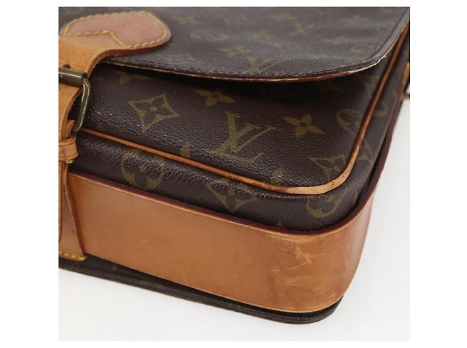 LOUIS VUITTON Borsa a Spalla Monogram Cartouchiere GM M51252 LV Auth ka917 Monogramma - vista 8