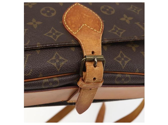 LOUIS VUITTON Borsa a Spalla Monogram Cartouchiere GM M51252 LV Auth ka917 Monogramma - vista 9