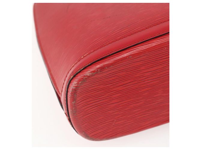 LOUIS VUITTON Borsa a Spalla Epi Lussac Rossa M52287 LV Auth 159706 Rosso - vista 15