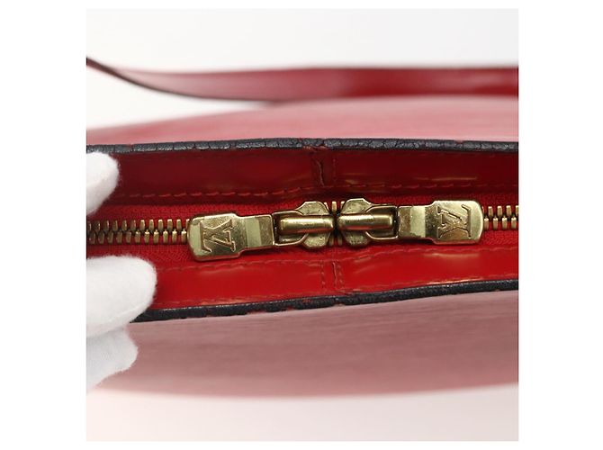 LOUIS VUITTON Borsa a Spalla Epi Lussac Rossa M52287 LV Auth 159706 Rosso - vista 18