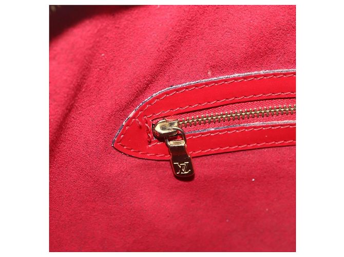 LOUIS VUITTON Borsa a Spalla Epi Lussac Rossa M52287 LV Auth 159706 Rosso - vista 20