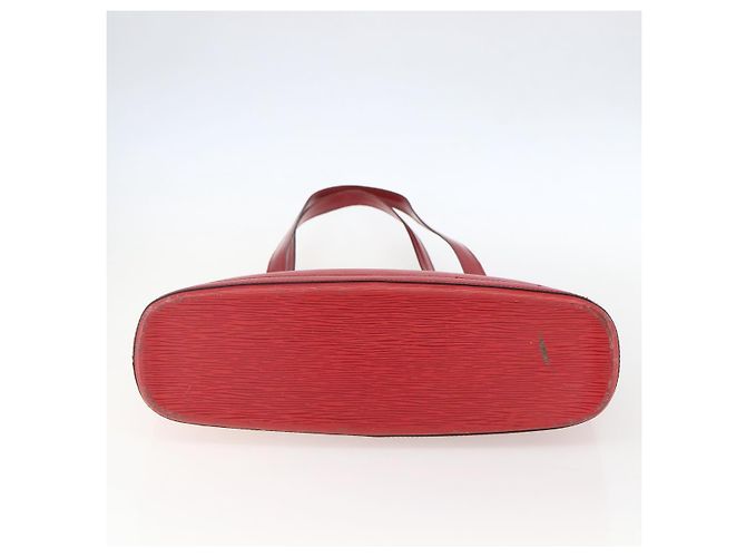LOUIS VUITTON Borsa a Spalla Epi Lussac Rossa M52287 LV Auth 159706 Rosso - vista 5