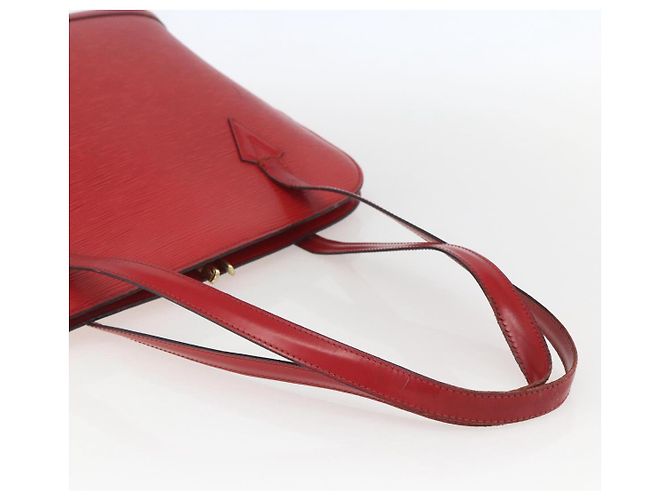 LOUIS VUITTON Borsa a Spalla Epi Lussac Rossa M52287 LV Auth 159706 Rosso - vista 7