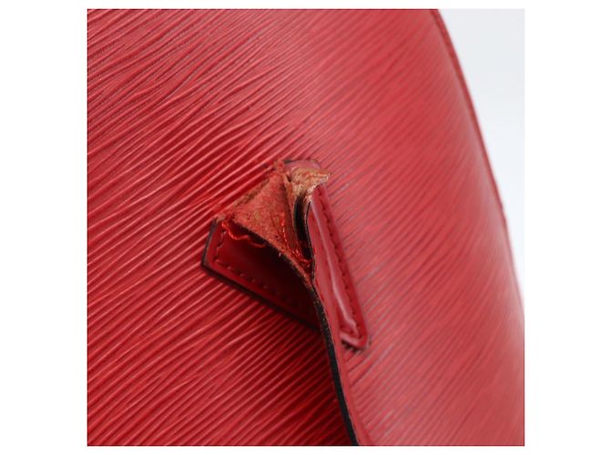LOUIS VUITTON Borsa a Spalla Epi Lussac Rossa M52287 LV Auth 159706 Rosso - vista 8