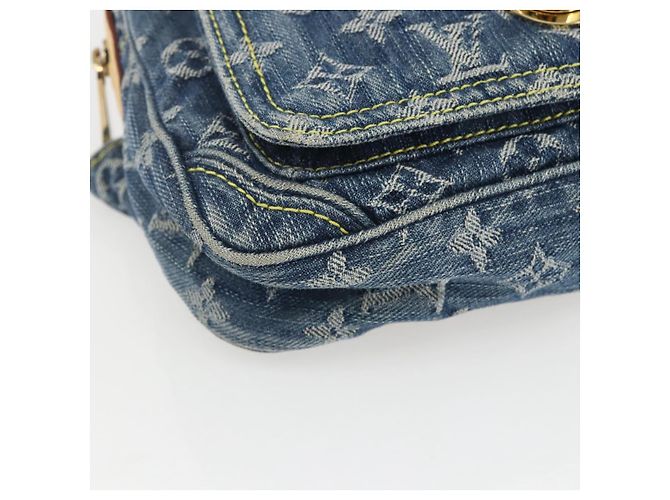 LOUIS VUITTON Monogram Denim Bauchtasche Blau M95347 LV Auth 158895SV - Ansicht 15