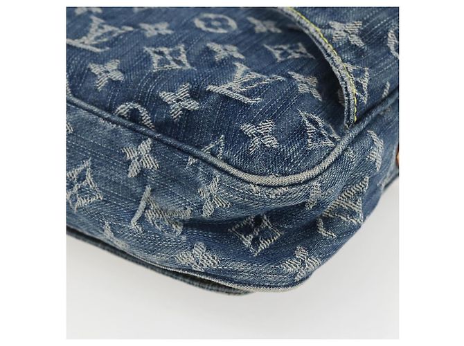 LOUIS VUITTON Monogram Denim Bauchtasche Blau M95347 LV Auth 158895SV - Ansicht 16