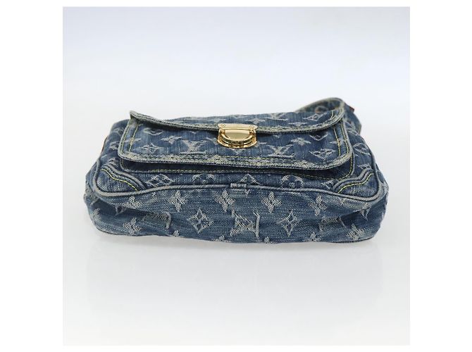 LOUIS VUITTON Monogram Denim Bauchtasche Blau M95347 LV Auth 158895SV - Ansicht 5