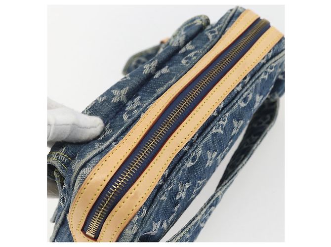 LOUIS VUITTON Monogram Denim Bauchtasche Blau M95347 LV Auth 158895SV - Ansicht 6