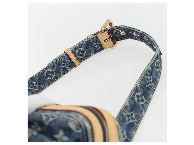 LOUIS VUITTON Monogram Denim Bauchtasche Blau M95347 LV Auth 158895SV - Ansicht 8