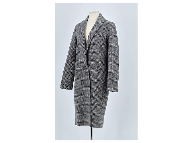 Abrigo de lana gris Chloé Stora - vista 4
