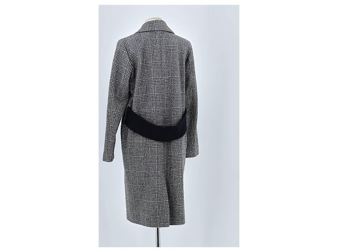 Abrigo de lana gris Chloé Stora - vista 6