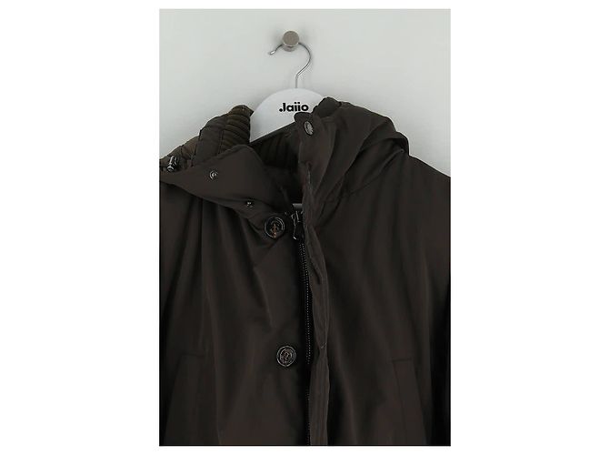Moncler Khakifarbene Steppjacke - Ansicht 2