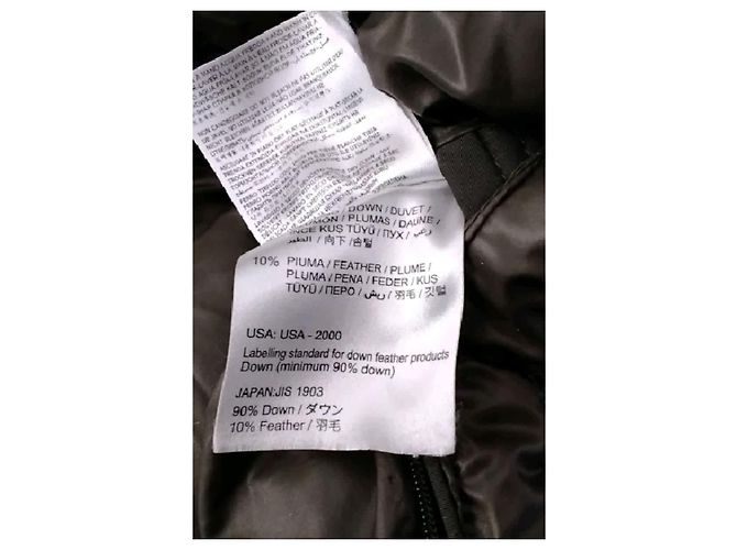 Moncler Khakifarbene Steppjacke - Ansicht 6