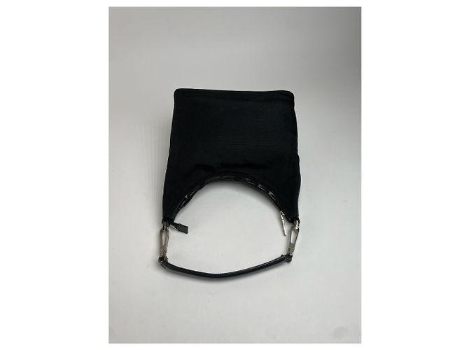Vintage Gucci Handtasche Schwarz - Ansicht 12