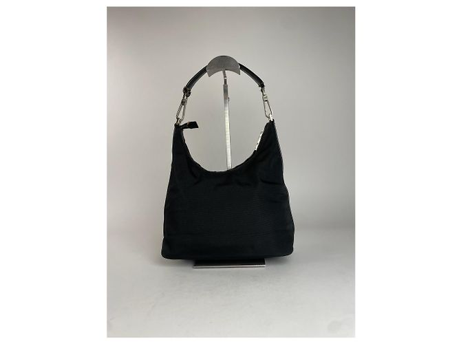 Vintage Gucci Handtasche Schwarz - Ansicht 13