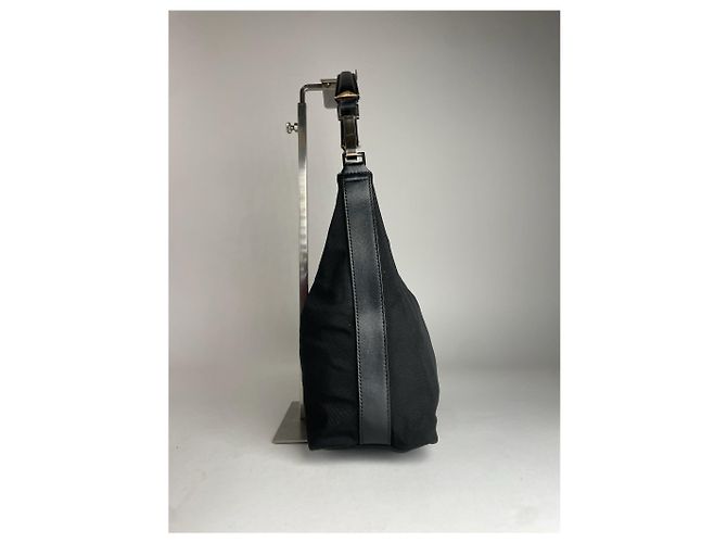 Vintage Gucci Handtasche Schwarz - Ansicht 14