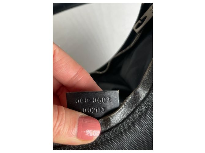 Vintage Gucci Handtasche Schwarz - Ansicht 3