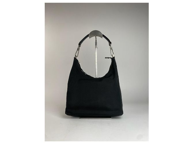 Vintage Gucci Handtasche Schwarz - Ansicht 7