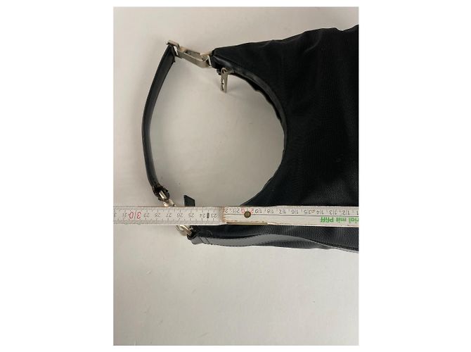 Vintage Gucci Handtasche Schwarz - Ansicht 9