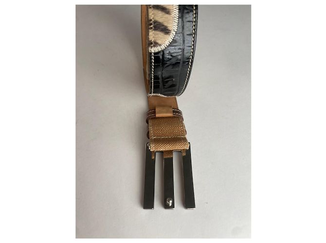 Cintura vintage multi-materiale Etro Multicolore - vista 3