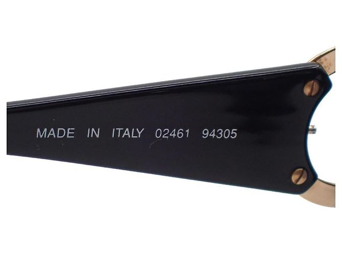 Logo CC Chanel in plastica Nero - vista 5