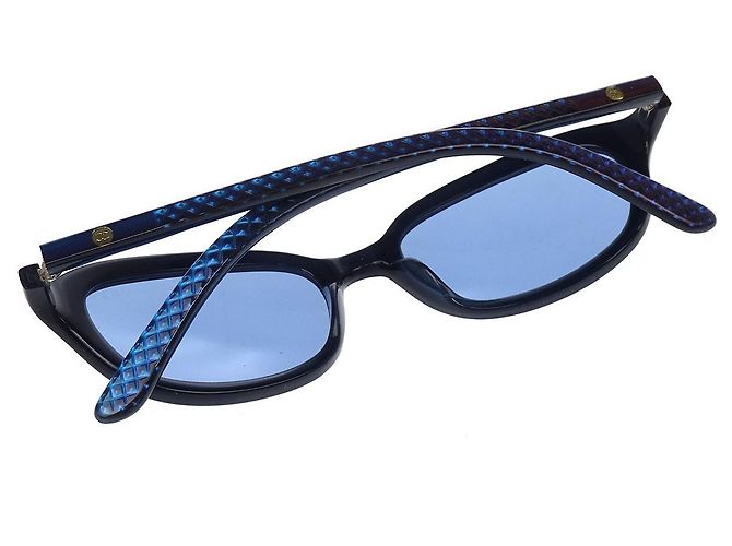 Gafas de sol CHANEL Logo de plástico Metálico - vista 3
