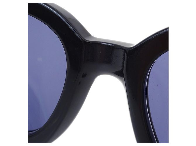 Gafas de sol CHANEL Logo de plástico Negro - vista 4