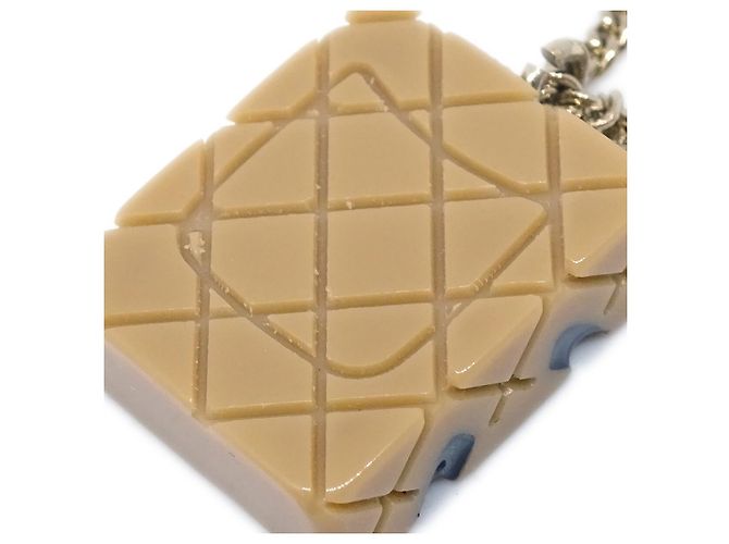 Chanel Vintage Rue Cambon Chain Charm Metal D'oro - vista 2
