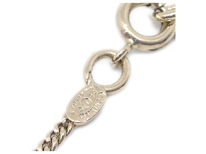 Chanel Vintage Rue Cambon Chain Charm Metal D'oro - vista 4