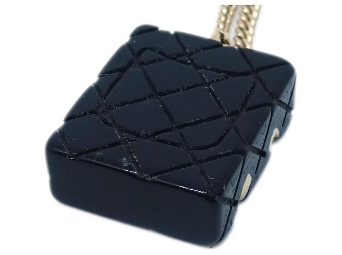 Chanel Vintage Rue Cambon Chain Charm Metal D'oro - vista 2