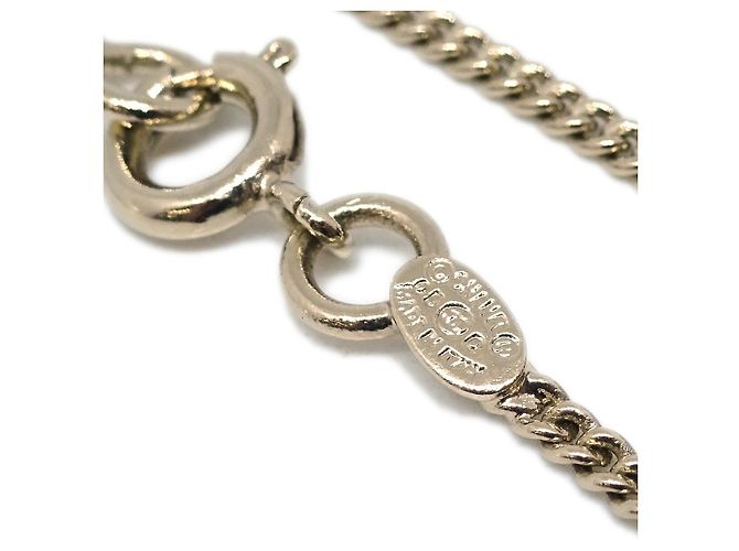 Chanel Vintage Rue Cambon Chain Charm Metal D'oro - vista 4