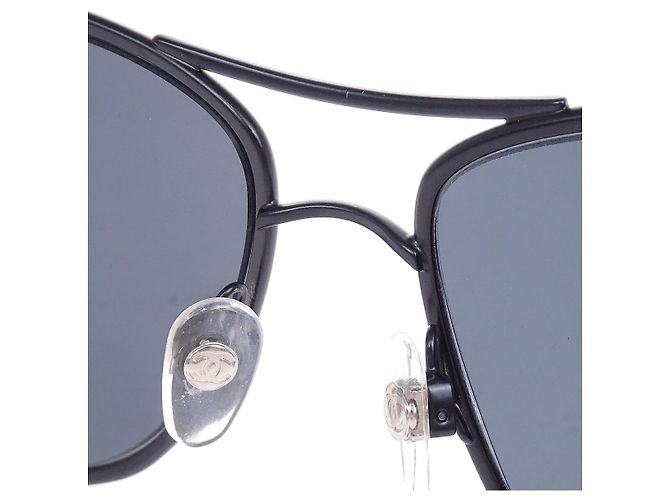 Chanel Logo CC Plastic Nero - vista 4
