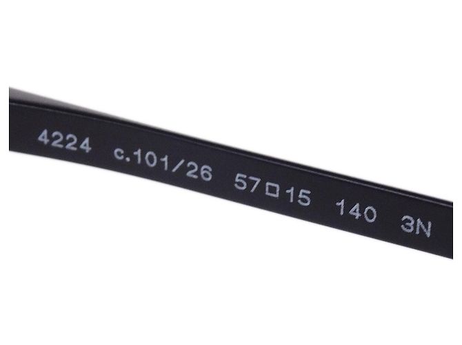 Chanel Logo CC Plastic Nero - vista 6