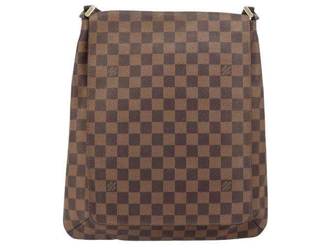 LOUIS VUITTON Borsa a Spalla Musette Damier Ebene N51302 LV Auth BA8827 - vista 13