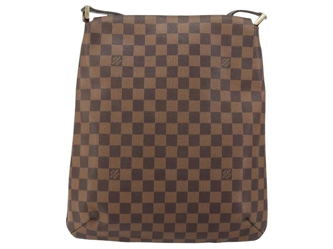 LOUIS VUITTON Borsa a Spalla Musette Damier Ebene N51302 LV Auth BA8827 - vista 2