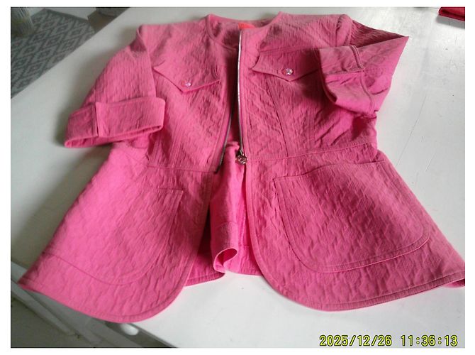 Chaqueta Christian Lacroix Bazar Rosa de Algodón Talla 44 - vista 7