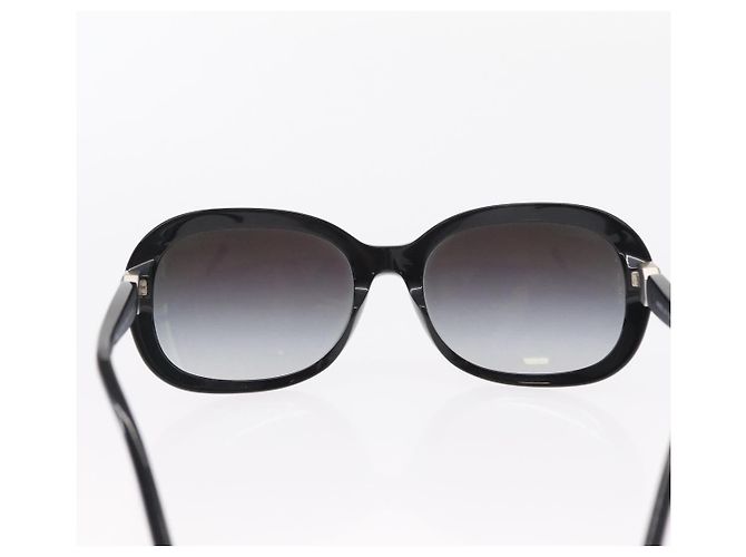Gafas de sol de plástico con logo CC de Chanel Negro - vista 2