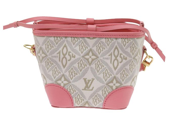 Noe Borsa Noé Louis Vuitton Edizione Limitata Dal 1854 Jacquard Monogramma Rosa - vista 2
