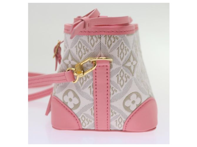 Noe Borsa Noé Louis Vuitton Edizione Limitata Dal 1854 Jacquard Monogramma Rosa - vista 3