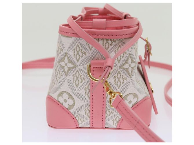 Noe Borsa Noé Louis Vuitton Edizione Limitata Dal 1854 Jacquard Monogramma Rosa - vista 4