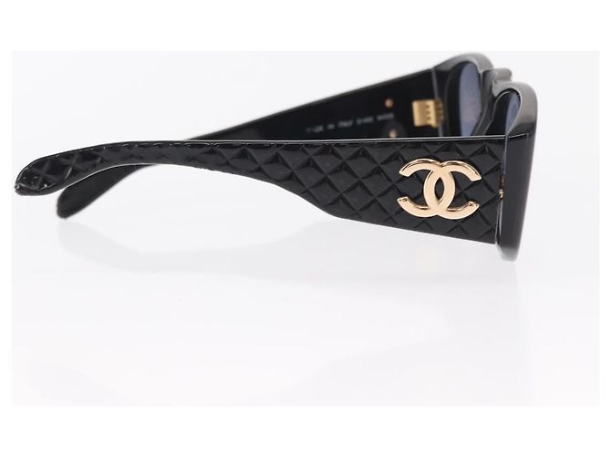 Chanel Logo CC Kunststoff Schwarz - Ansicht 4