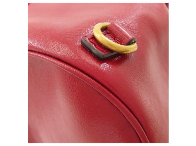 Borsa a Spalla Gucci 550189 GG Marmont Double G Rosso - vista 18