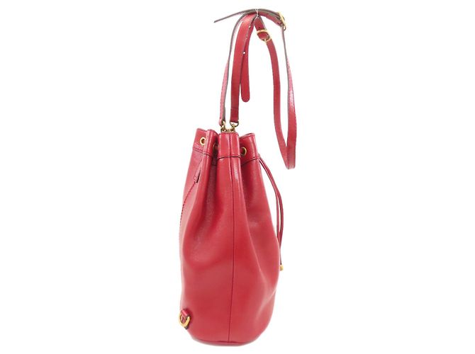 Borsa a Spalla Gucci 550189 GG Marmont Double G Rosso - vista 3