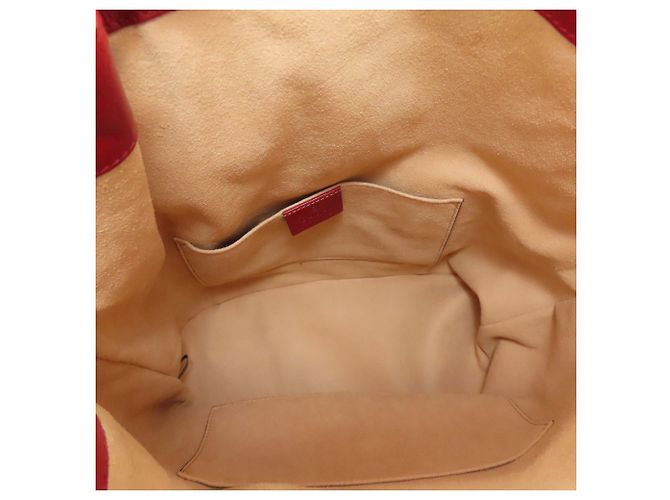 Borsa a Spalla Gucci 550189 GG Marmont Double G Rosso - vista 5