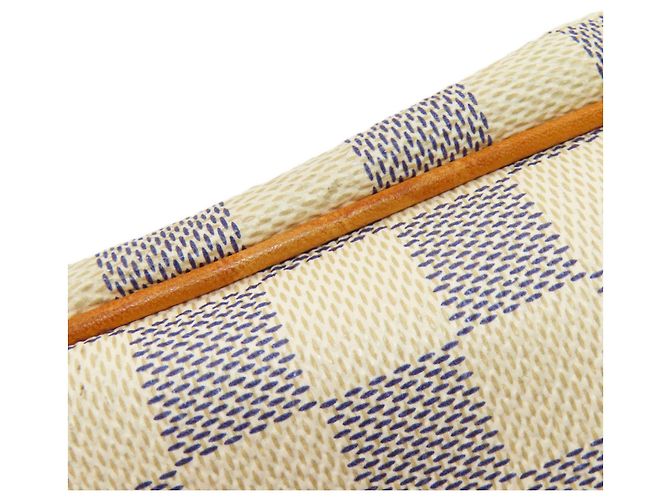 Borsa a Spalla Siracusa PM N41113 di Louis Vuitton Blu Damier ebene - vista 17