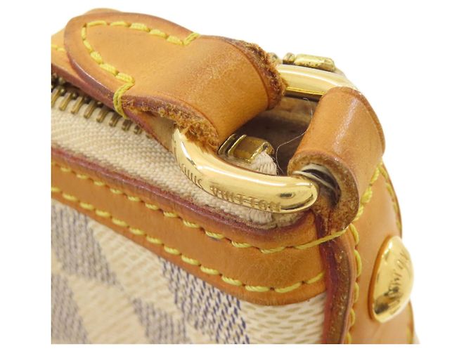 Borsa a Spalla Siracusa PM N41113 di Louis Vuitton Blu Damier ebene - vista 18