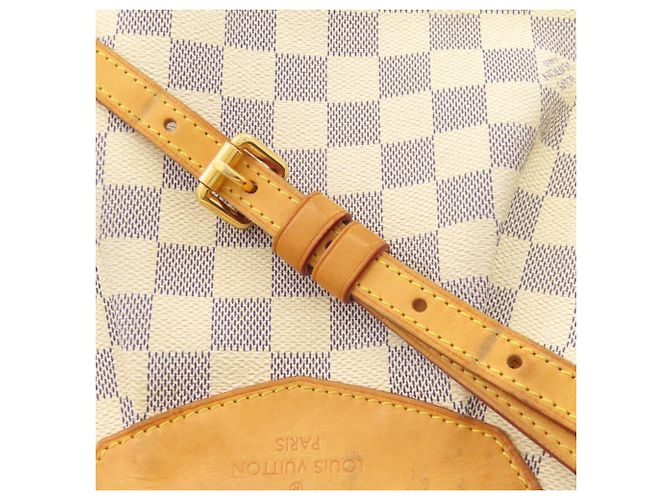 Borsa a Spalla Siracusa PM N41113 di Louis Vuitton Blu Damier ebene - vista 19