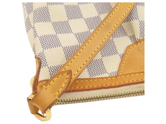 Borsa a Spalla Siracusa PM N41113 di Louis Vuitton Blu Damier ebene - vista 20