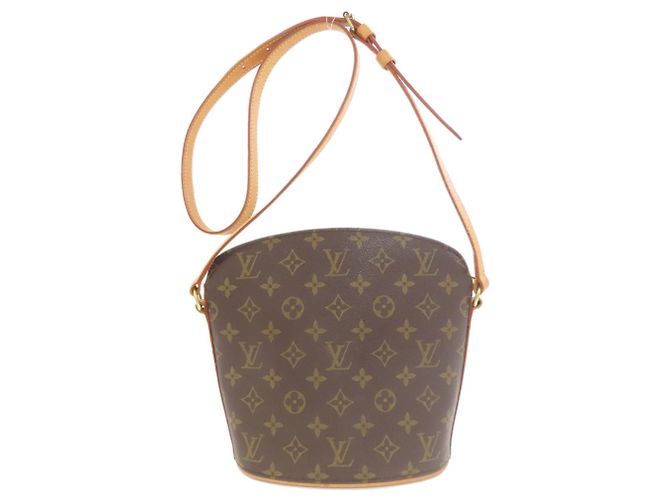 Borsa a Spalla Drouot Louis Vuitton Monogramma - vista 2